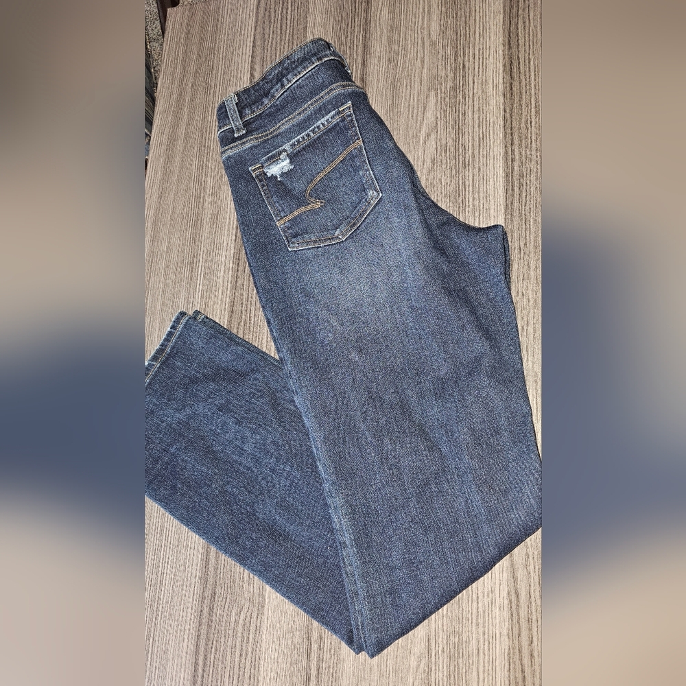 Womens TIME and TRU 8 High Rise Boot Jeans Denim Pants